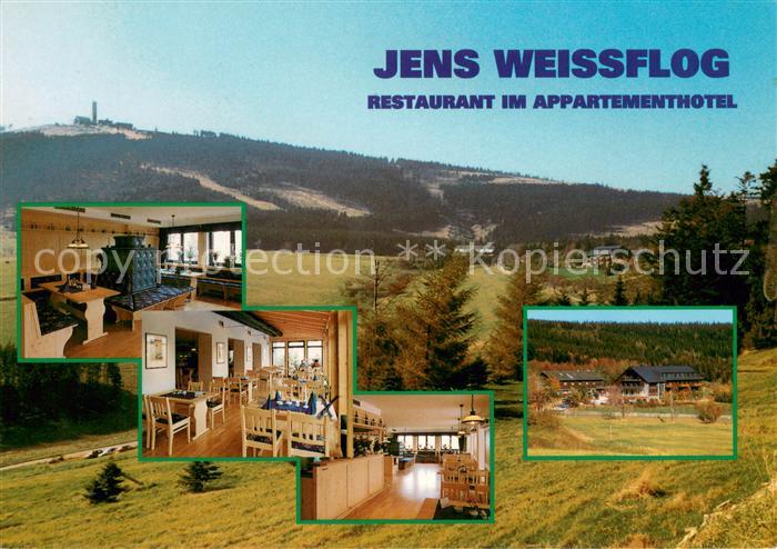 Oberwiesenthal Erzgebirge Jens Weissflog Restaurant Appartementhotel Landschafts