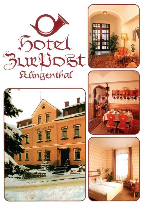 Klingenthal Vogtland Hotel zur Post Restaurant Fremdenzimmer