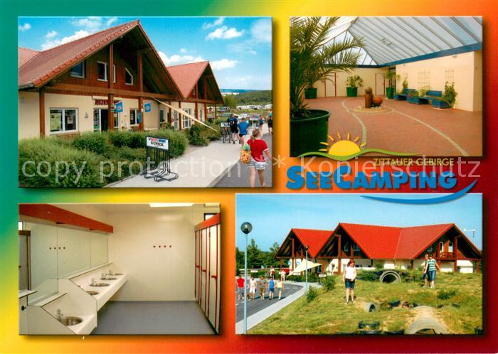 Olbersdorf Sachsen See Camping Zittauer Gebirge Halle