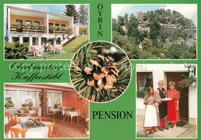 Oybin Oberlausitzer Kaffeestueb'l Cafe Pension Felsen Zittauer Gebirge