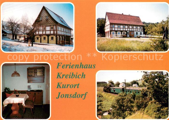 Jonsdorf Ferienhaus Kreibich Eisenbahn Dampflokomotive
