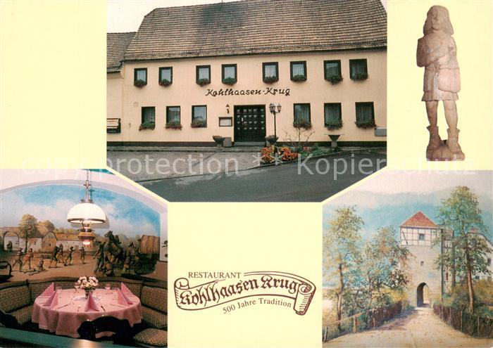 Wellaune Bad Dueben Restaurant Kohlhaasen Krug Stadttor Skulptur Statue