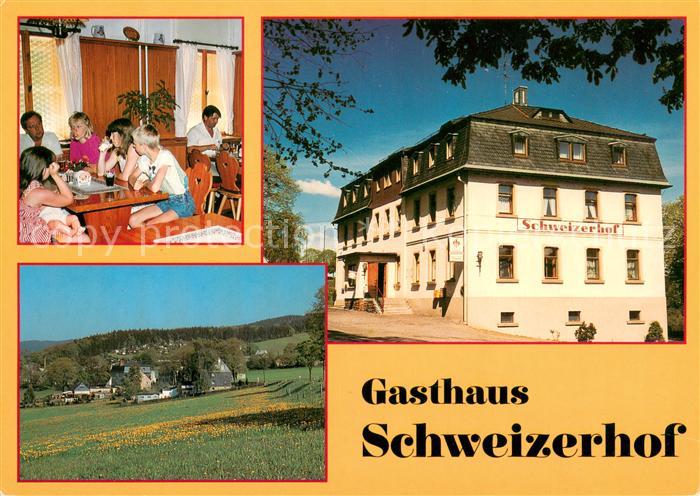 Neuclausnitz Gasthaus Pension Schweizerhof Landschaftspanorama