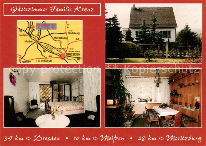 Nieschuetz Diesbar Gaestehaus Pension Kranz Gastraum Fremdenzimmer