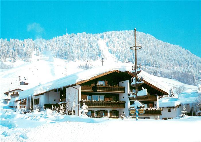Reit Winkl Gaestehaus Hellwig Wintersportplatz Bayerische Alpen