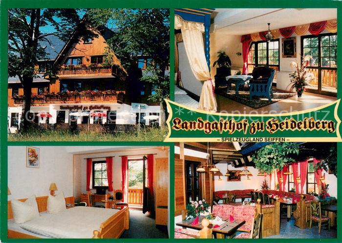 Seiffen Erzgebirge Landgasthof zu Heidelberg Restaurant Fremdenzimmer
