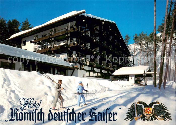 Barwies Hotel Roemisch deutscher Kaiser Wintersportplatz Alpen Wappen