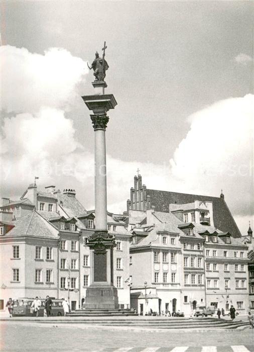 Warszawa Column of Sigismond III Sigismundssaeule Denkmal