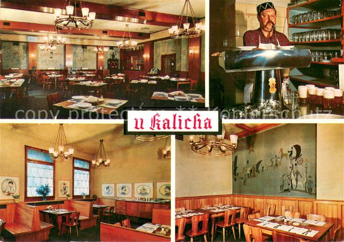 Praha Prahy Prague Restaurace u Kalicha