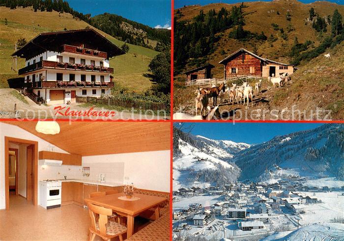 Grossarl Urlaub auf dem Bauernhof Gaestehaus Klausbauer Almhuette Ziegen Winterp