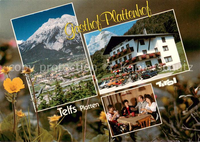 Platten Telfs Gasthof Pension Plattenhof Restaurant Alpen Alpenflora