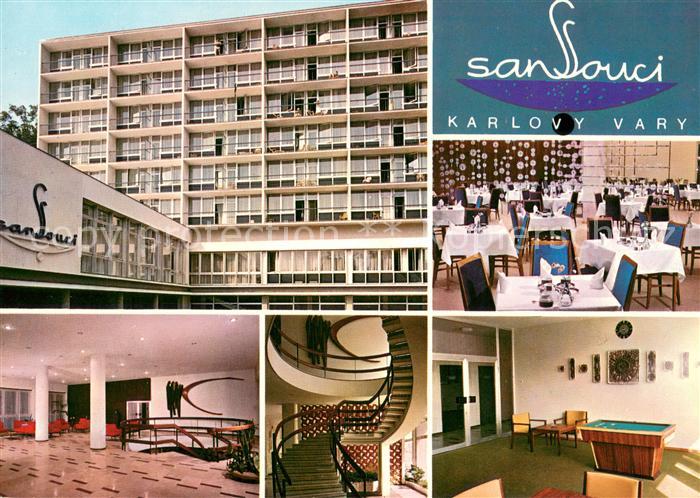 Karlovy Vary Karlsbad Sanatorium Sanssouci