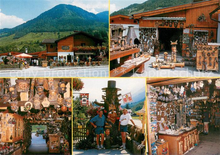 Bruck Grossglocknerstrasse Kunsthandwerk Souvenir Mineralien Holz- und Maskensch