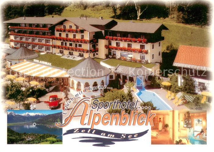 Zell See Sporthotel Alpenblick Restaurant Swimming Pool Panorama Hohe Tauern