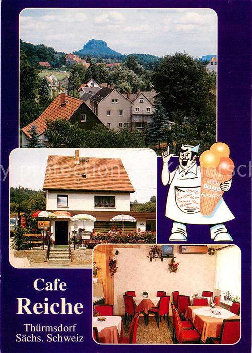 Thuermsdorf Cafe Reiche Ortsansicht