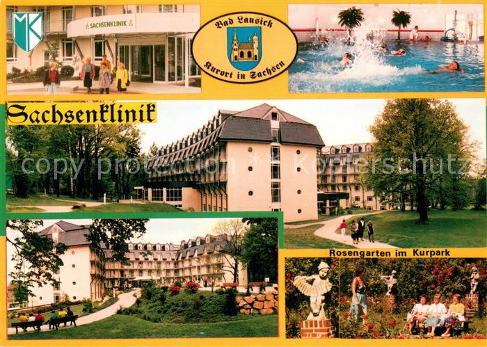 Bad Lausick Sachsenklinik Hallenbad Kurpark Rosengarten