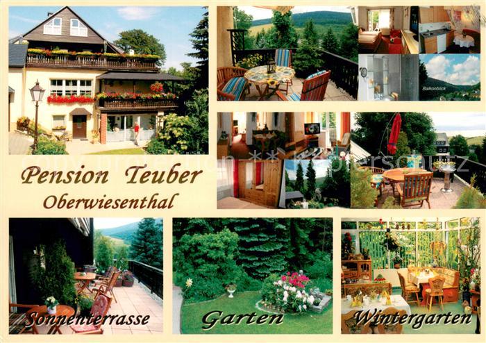 Oberwiesenthal Erzgebirge Pension Teuber Sonnenterrasse Wintergarten