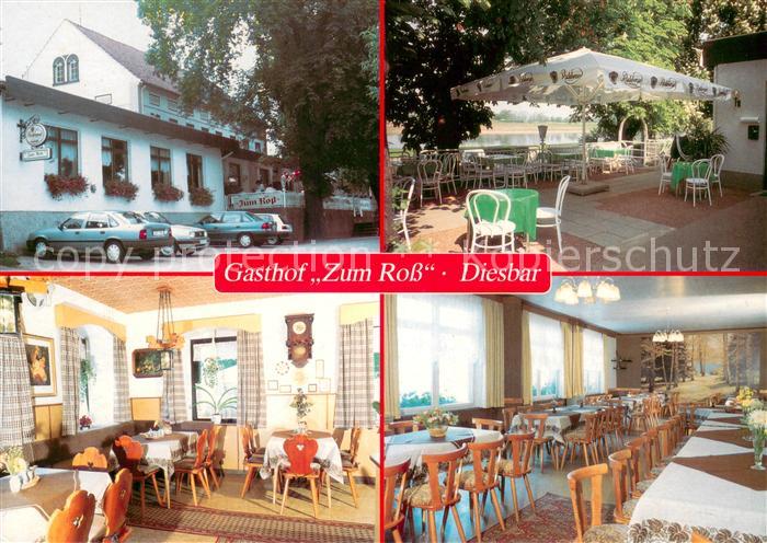 Diesbar-Seusslitz Gasthof Hotel zum Ross Restaurant Terrasse