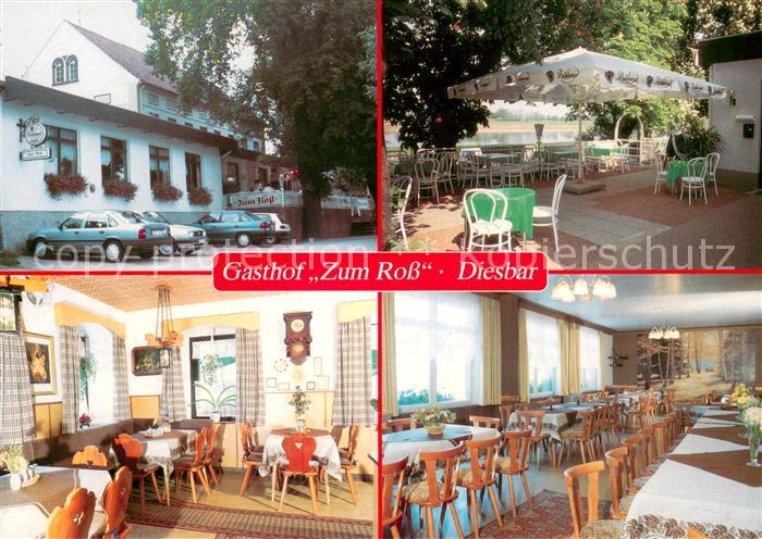 Diesbar-Seusslitz Gasthof Zum Ross Restaurant Terrasse