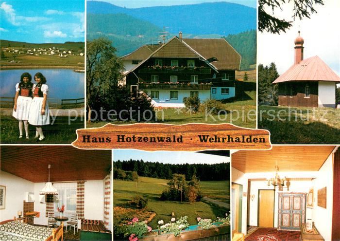 Wehrhalden Pension Haus Hotzenwald Fremdenzimmer Trachten Landschaftspanorama Sc