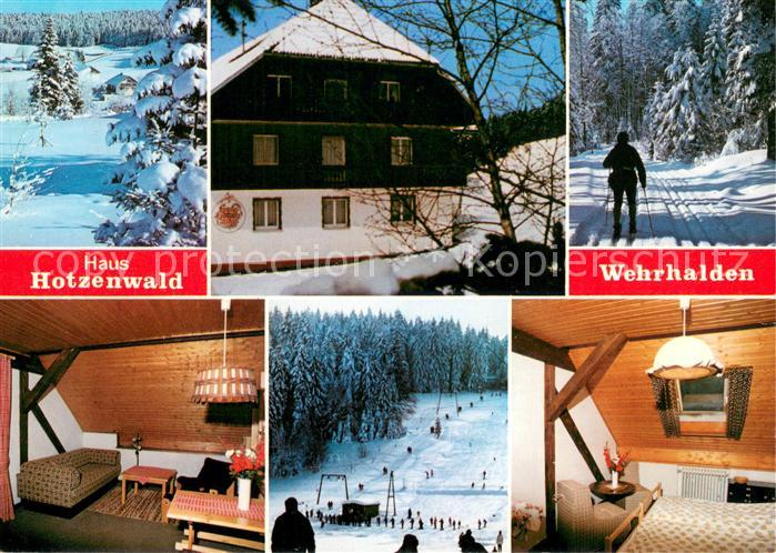 Wehrhalden Gaestehaus Pension Haus Hotzenwald Wintersport im Schwarzwald