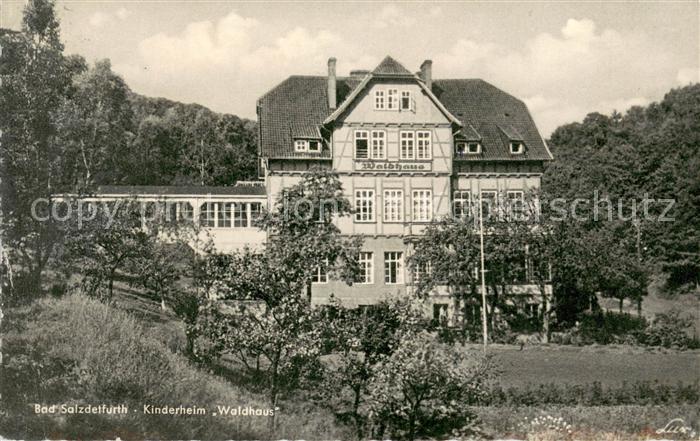 Bad Salzdetfurth Kinderheim Waldhaus der Kinderheilanstalt