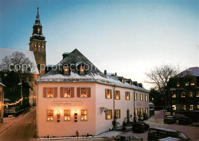 Schneeberg Erzgebirge Erzgebirgische Volkskunststube Nagel Cafe zur Silberstufe