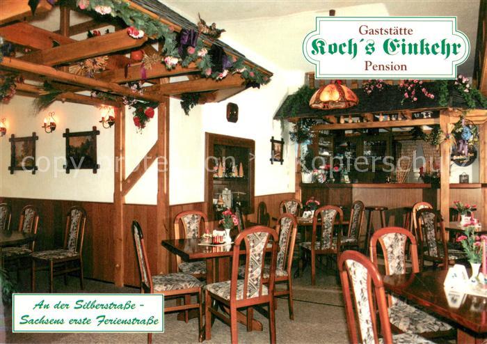 Gehringswalde Gaststaette Pension Koch's Einkehr Gastraum
