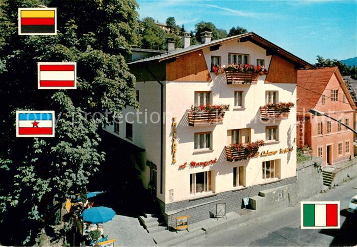 Tarvisio Trattoria Al Mangart Nationalflaggen