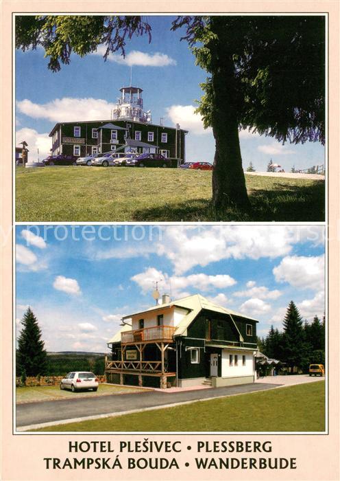 Plessberg Plesivec Hotel Plesivec Trampska Bouda Wanderbude