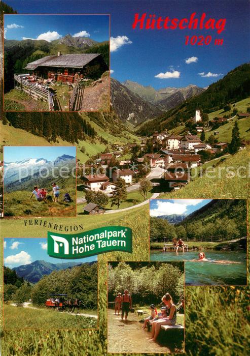 Huettschlag Grossarltal Wandergebiet Almen Nationalpark Hohe Tauern