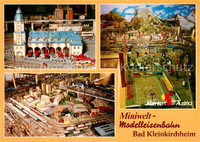 Bad Kleinkirchheim Kaernten Miniwelt Modelleisenbahn