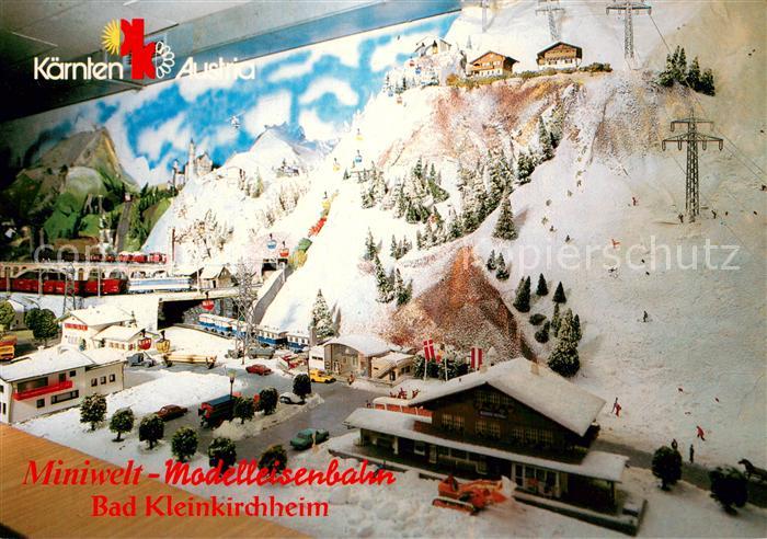 Bad Kleinkirchheim Kaernten Miniwelt Modelleisenbahn