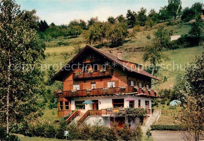 Schoenau Odenwald Cafe Pension Haus am Schafbach