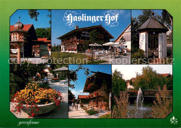 Kirchham Bad Fuessing Haslinger Hof Gaestehaus Pension Kapelle Holzbruecke