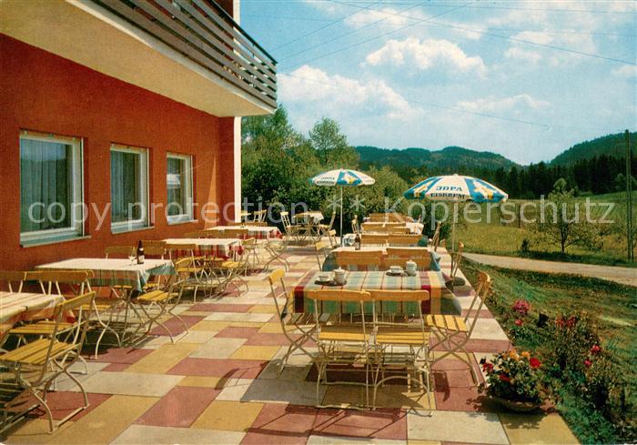 Ittling Simmelsdorf Pension Sonnenhof Terrasse