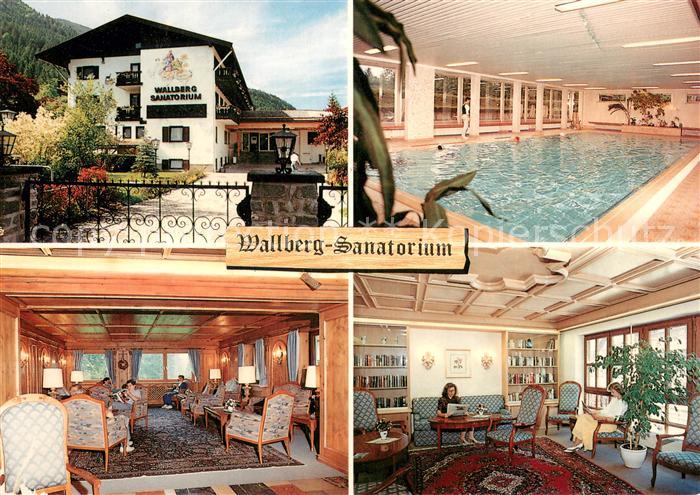 Rottach-Egern Wallberg Klinik Sanatorium Hallenbad