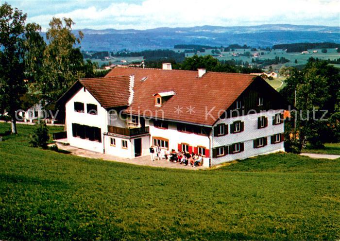 Petersthal Allgaeu Karl Kaessbohrer Haus Landschaftspanorama