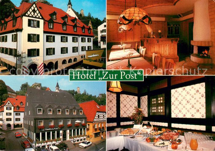 Waischenfeld Hotel Zur Post Restaurant Kamin