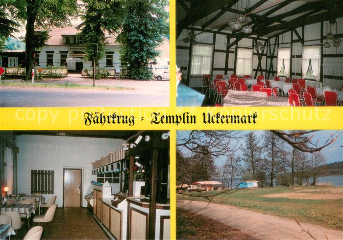 Templin Gaststaette Campingplatz Zum Faehrkrug