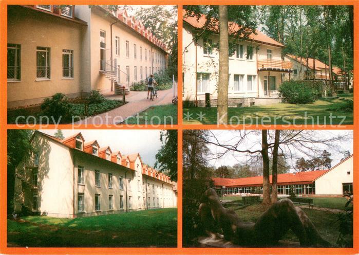Bernau Berlin Brandenburgklinik Bettenhaus Einzelhaeuser Kurhaus Waldsiedlung eh