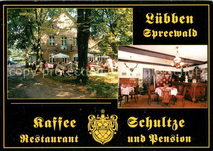 Luebben Spreewald Kaffee Schultze Restaurant Pension