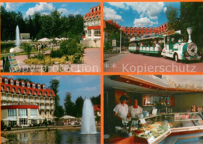 Wandlitz KurCafe in der Brandenburger Klinik Kurpark Kurbahn