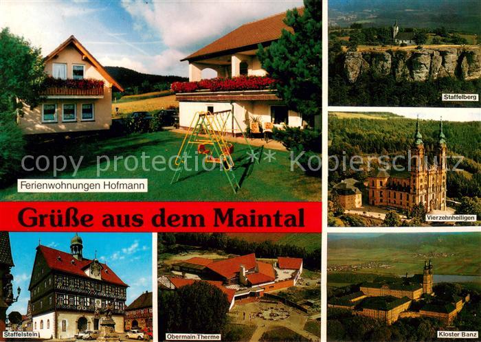 Weingarten Oberfranken Ferienwohnungen Appartements Haus Hofmann Staffelstein Ob