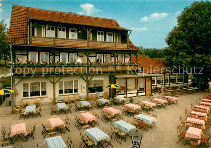 Bad Sooden-Allendorf Berggasthof Ahrenberg Gartenterrasse