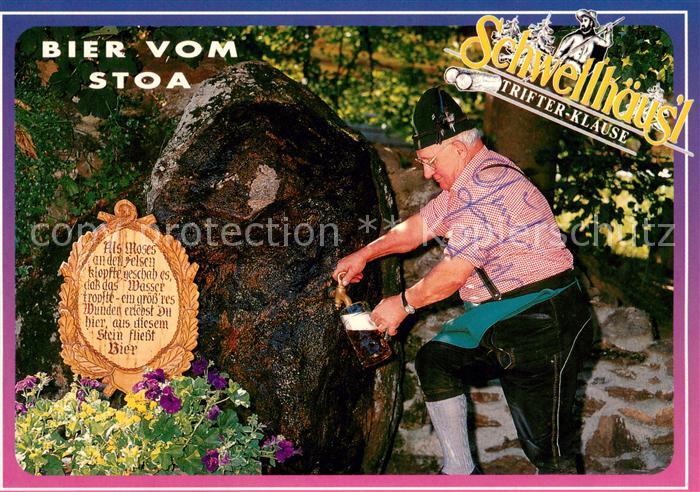 Zwieslerwaldhaus Schwellhaeusl Trifter Klause Bier vom Stoa