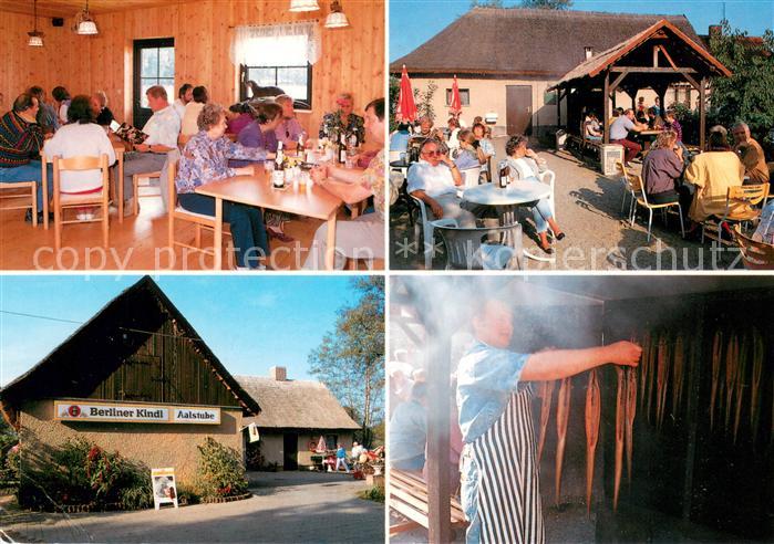 Storkow Mark Aalhof Raeucherei Gaststube Terrasse