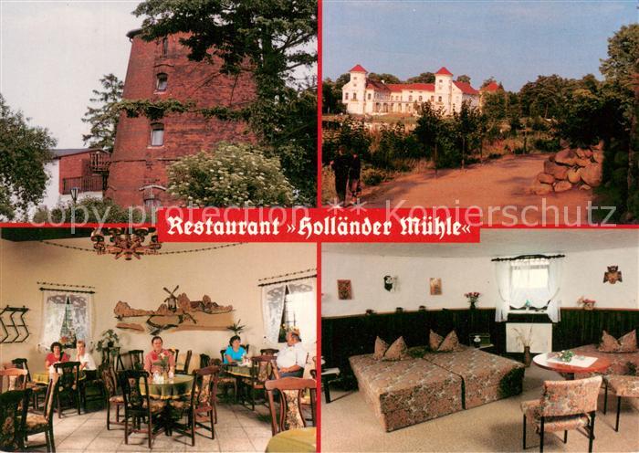 Rheinsberg Restaurant Hollaender Muehle Fremdenzimmer