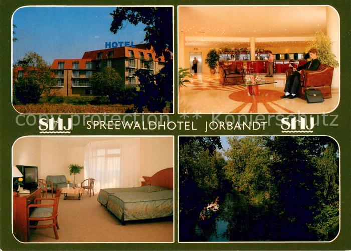 Niewitz Spreewaldhotel Jorbandt Foyer Fremdenzimmer Wasserstrasse Natur