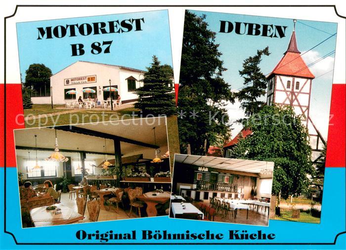 Duben Motorest B 87 Restaurant Kirche